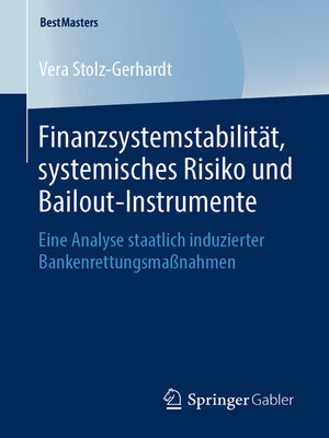 cover image of Finanzsystemstabilität, systemisches Risiko und Bailout-Instrumente